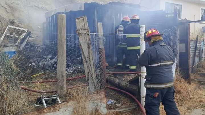 Sospechoso incendio en una vivienda del pasaje Urquiza