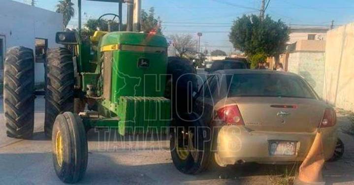 Falleci? hombre aplastado por un tractor en R?o Bravo; consignan a compa?ero