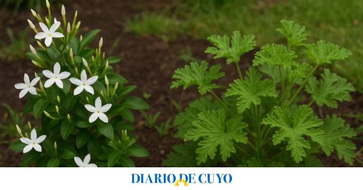 Las dos plantas estando juntas sirven para repeler a los mosquitos