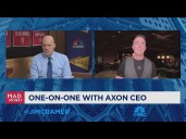 Axon CEO Rock Smith goes one-on-one with Jim Cramer