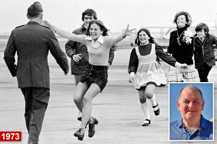 Vietnam POW seen reuniting with family in Pulitzer