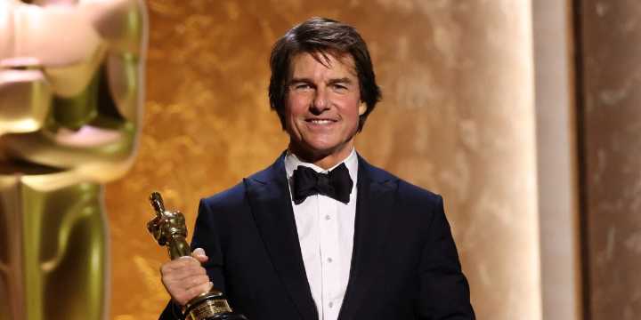 Tom Cruise recibe su primer Oscar honorario en una noche de homenajes en Hollywood