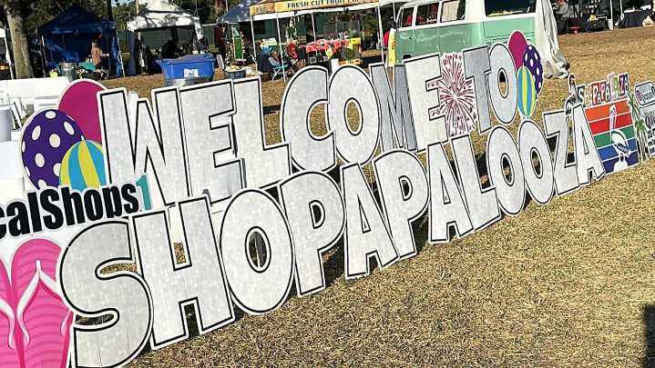 Hundreds of vendors take over Vinoy Park for Shopapalooza