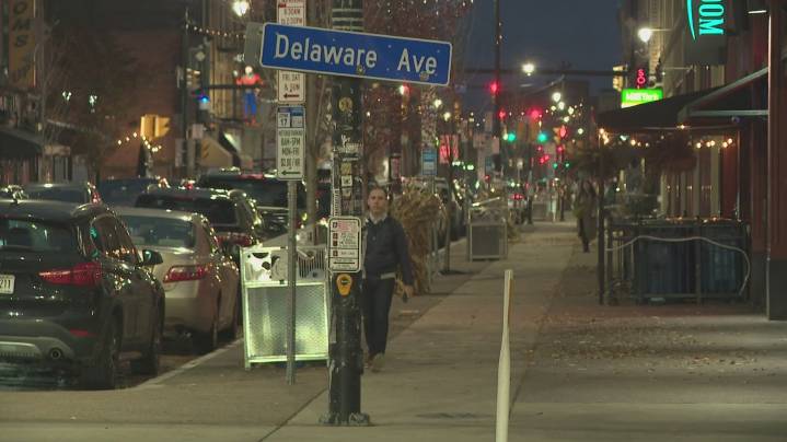 A tale of two downtowns: celebrations and struggles