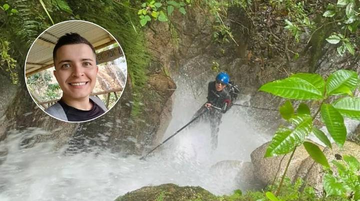 Hallan sin vida a joven que había quedado atrapado en cascadas de Valle de San Juan