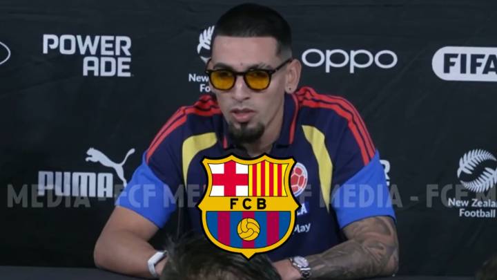 Daniel Muñoz respondió al interés de Barcelona en él: lo dijo estando en Selección Colombia