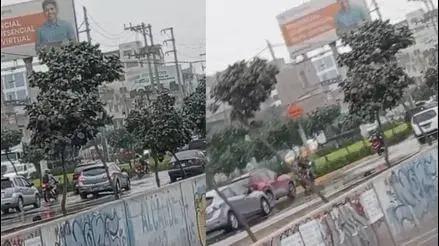 Villa María del Triunfo: vecinos reportan aniego a pocos metros de una posta médica