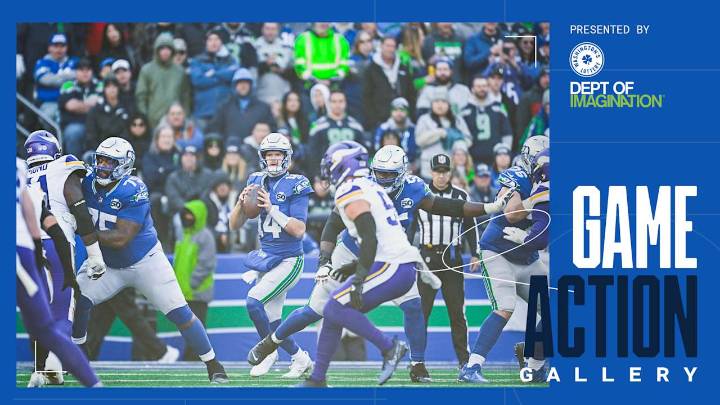 PHOTOS: Must-See Game Action Shots From The Seahawks' Week 13 Showdown vs. The Minnesota Vikings