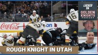The Vegas Golden Knights points streak ends at six games after a regulation loss to the Utah Mammoth