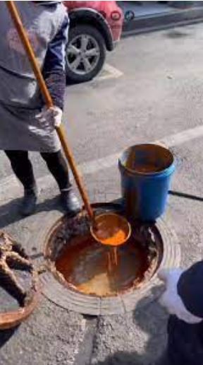 Sancionarán a comerciantes que viertan aceite usado en alcantarillas