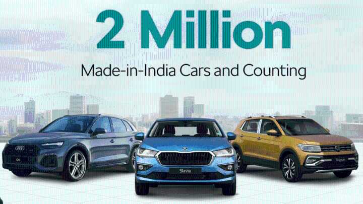 Skoda Auto Volkswagen India celebrates 2 Million vehicles made locally