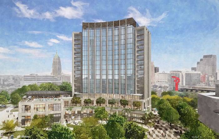 Luxury Hemisfair hotel with $185M price tag sets opening date for early next year