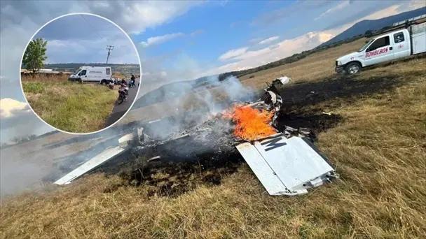 Reportan desplome de avioneta en Purépero, Michoacán