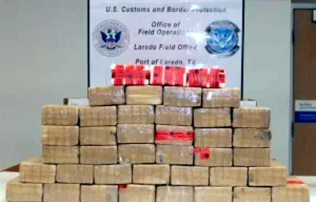 Decomisa Estados Unidos más droga por cruce Colombia