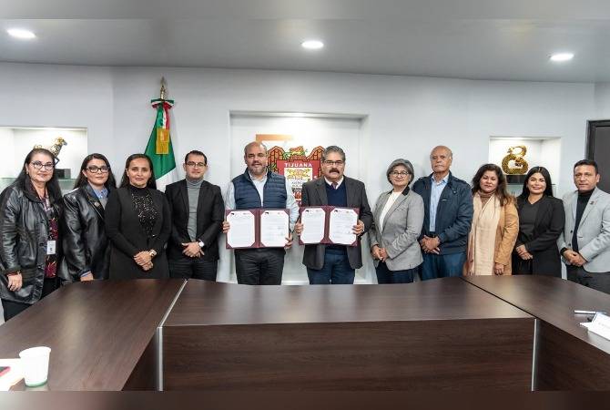 Firman convenio de vinculación Ayuntamiento de Tijuana y El Colef