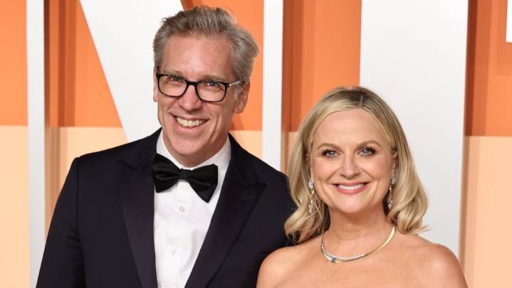 Amy Poehler Makes Rare Appearance With Boyfriend Joel Lovell in L.A.