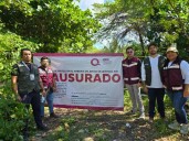 Clausuran autoridades ambientales tiraderos clandestinos en Laguna Chacmuchuch y zonas aledañas