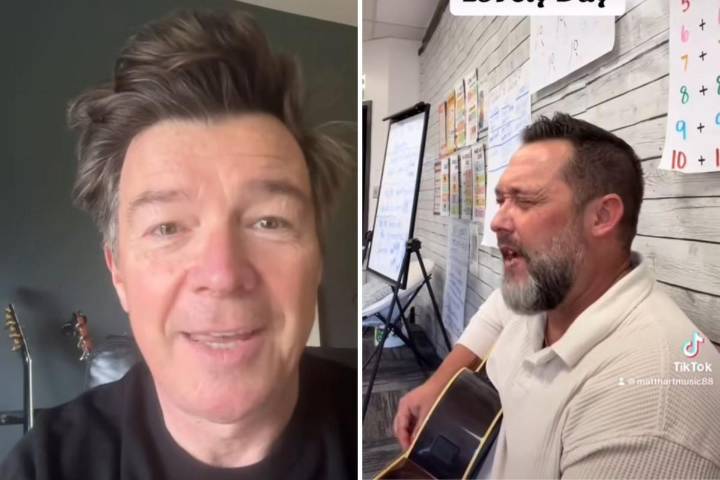 Rick Astley Shares Sweet Video of Evansville Music Teacher