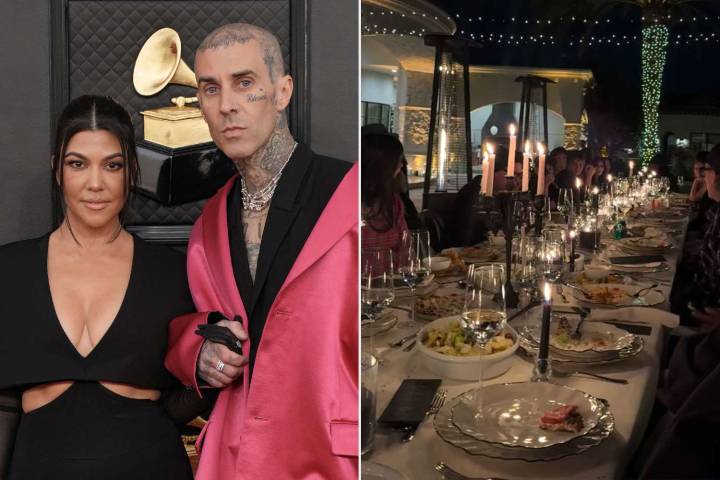 Kourtney Kardashian Celebrates Husband Travis Barker's 50th Birthday: Photos