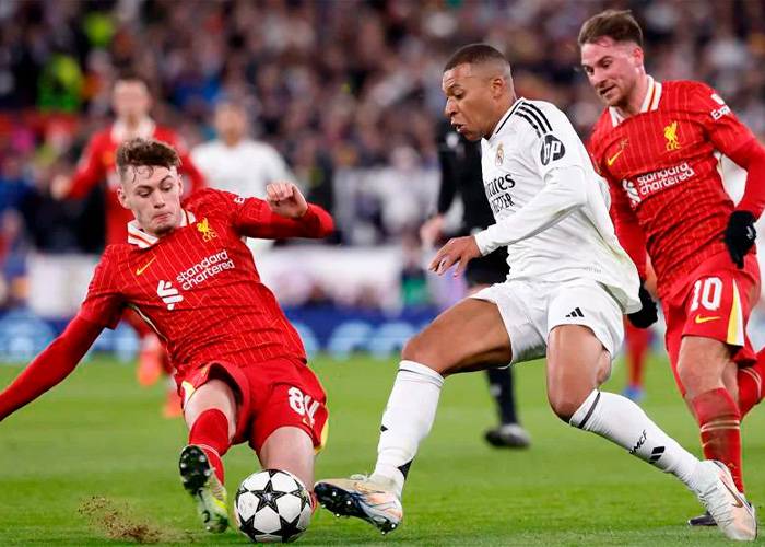 Otro partidazo de Champions, este martes Liverpool vs. Real Madrid en Anfield