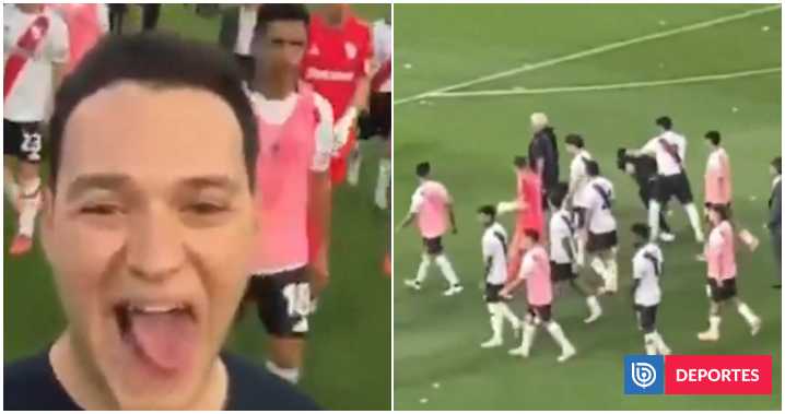 El testimonio de hincha agredido por jugador de River en Superclásico: "No tuve intención de burlarme"