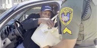 Deputies surprise drivers with turkeys instead of traffic tickets for Thanksgiving
