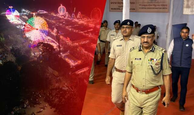 Odisha DGP Leads High-Level Security Review and Site Inspection at Bali Yatra