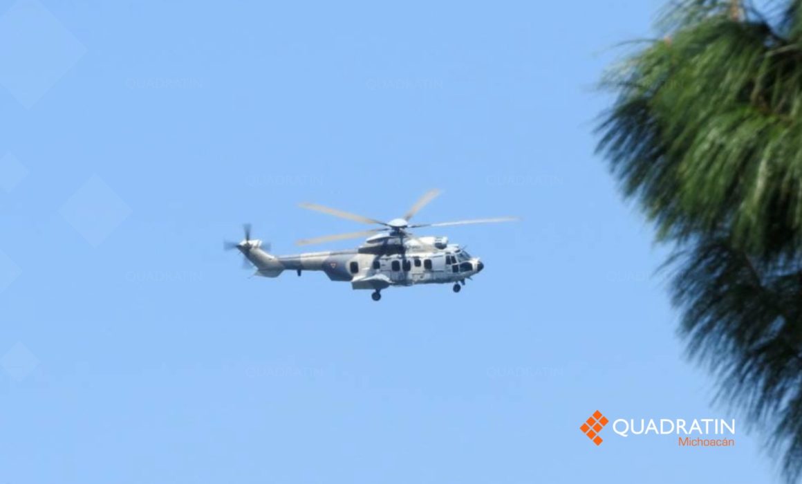 Llega Harfuch a Uruapan; revisará acciones del Plan Michoacán