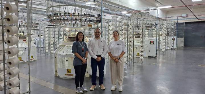 Conglomerado Productivo visita empresas textiles del occidente para visibilizar la producción en la región 