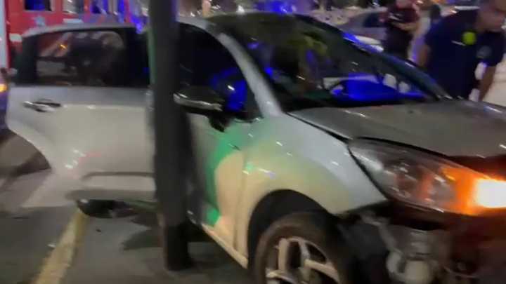 Tragedia en Monserrat: dos mujeres murieron en un choque múltiple