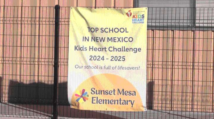 Sunset Mesa Elementary students raise more than $30K for the American Heart Association