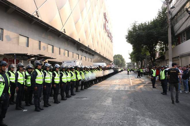 Implementan operativo con más de 550 policías por el partido Toluca vs América