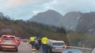 Al menos diez coches implicados en un accidente en la Autovía del Cantábrico a la altura de Llanes