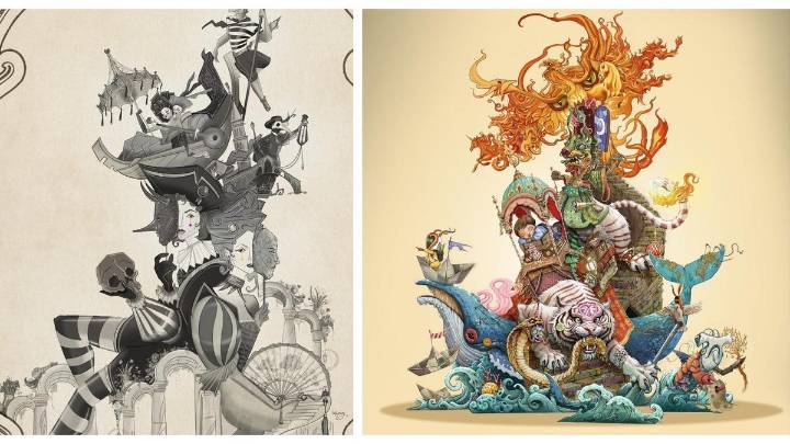 La Primera A exhibe bocetos para 1,2 millones en Fallas