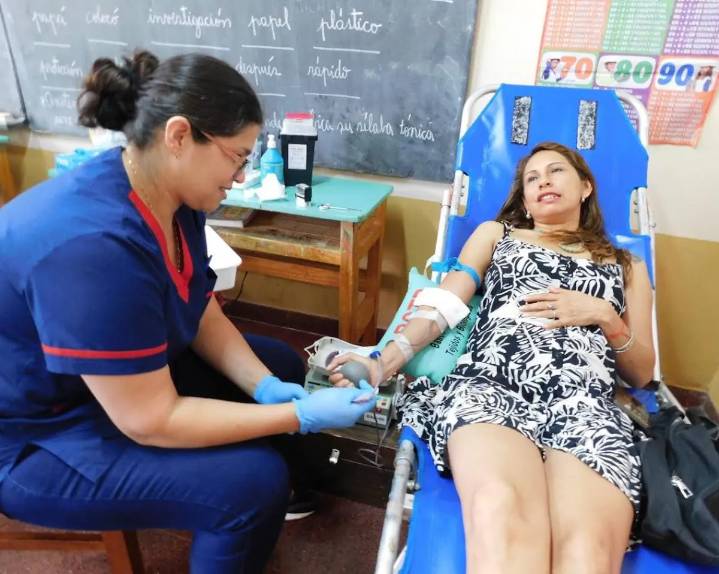 Una nueva jornada de Donación Voluntaria de Sangre se concretó en Puerto Esperanza