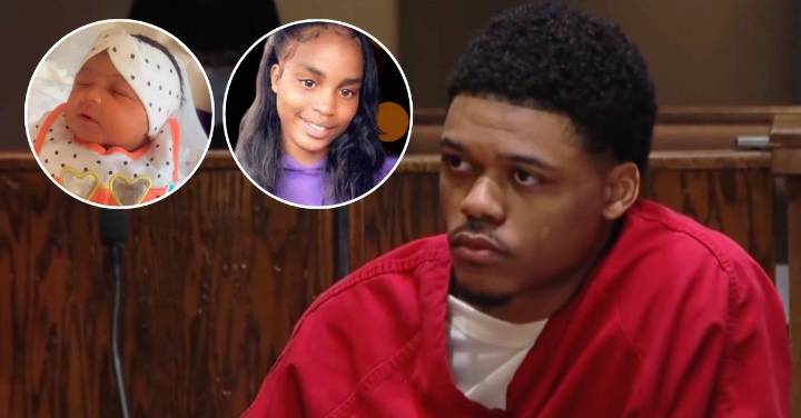 Man who killed his newborn daughter and her mother on his 25th birthday learns his fate