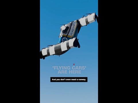'It looks wrong': CNN's Nick Watt watches a 'flying car' in action