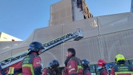 El Hospital Santa Lucía recupera la normalidad tras un incendio supuestamente originado por una colilla