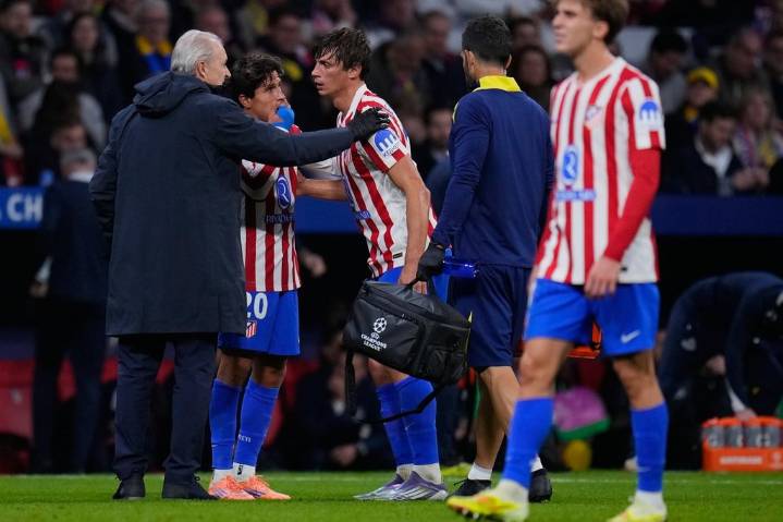 Robin Le Normand injured in Atletico Madrid’s Champions League match