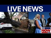 LIVE NEWS: Deadly CA Flooding, Trump feuds with MTG & BBC, Shutdown recovery continues