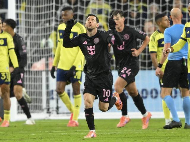 Messi scores but Miami lose