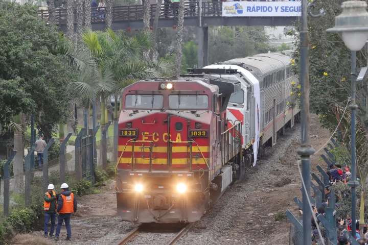 MTC maneja dos alternativas para poner en funcionamiento tren Lima