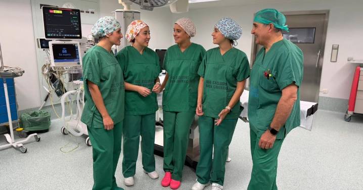 Los enfermeros del CHUO, finalistas en un premio nacional