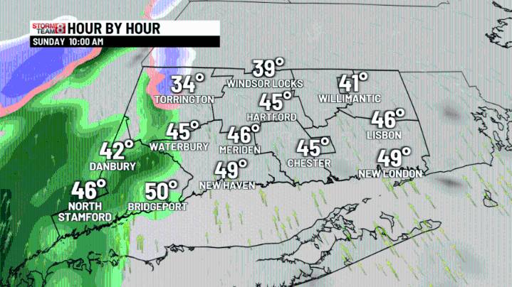 A bright but brisk Small Business Saturday followed by a soggy Sunday