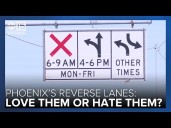 Phoenix approves new study looking at reverse lanes
