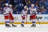 Rangers offense roars to life again with seven goals in rout of Lightning