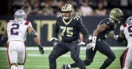 Taliese Fuaga exits Saints loss to Rams with an ankle injury