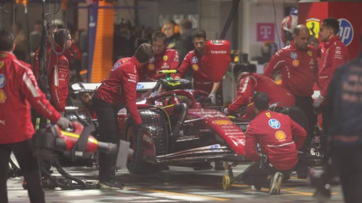 Bollard Blow-Up: Stray Cone Sends Hamilton To Back of Las Vegas GP Grid