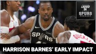 Spurs' Harrison Barnes is a steady force