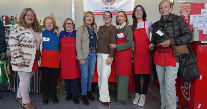 El público responde al Rastrillo Solidario del Club Elsa pese al mal tiempo